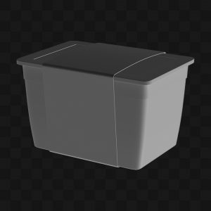 Pote de Sorvete - Modelo 3D