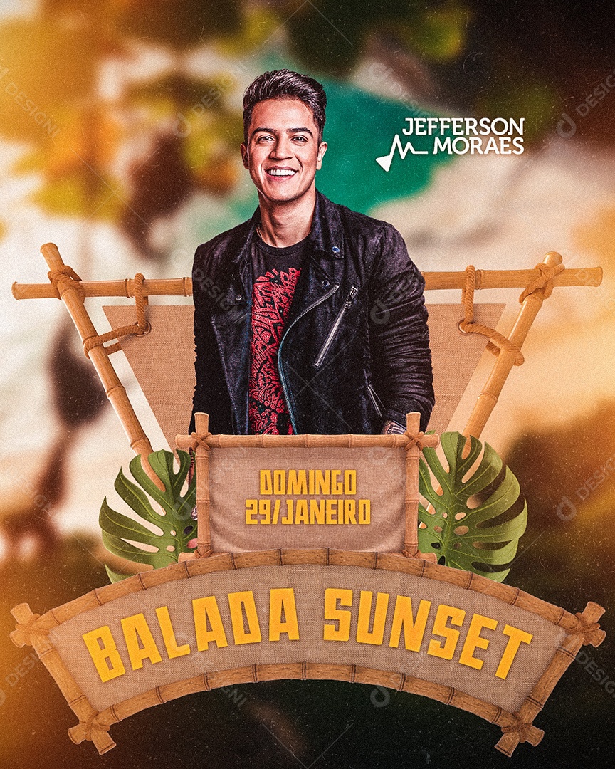 Balada Sunset Jefferson Moraes Flyer Social Media Psd Edit Vel Download Designi