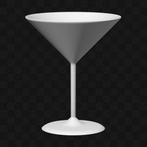 Taça Dry Martini - Modelo 3D