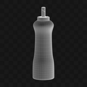 Garrafa Squeeze - Modelo 3D