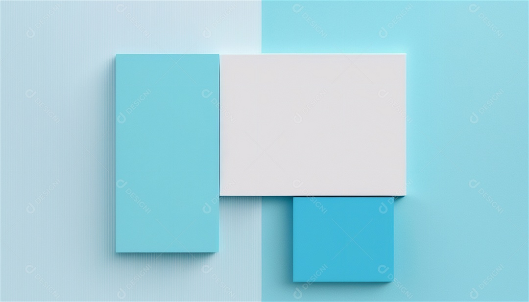 Modelo de plano de fundo de textura de papel vazio azul pastel, banner para  publicidade. Formas geométricas retangulares recursos gráficos [download] -  Designi