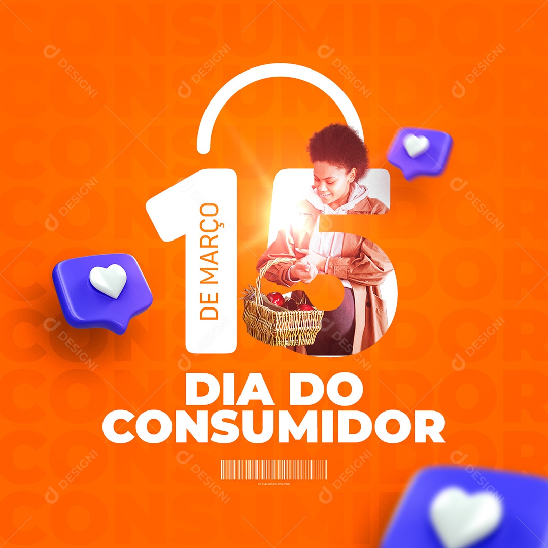 Dia Do Consumidor 15 de Março Social Media PSD Editável