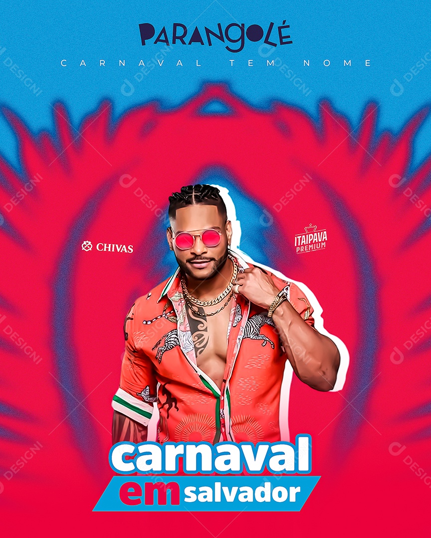 Flyer Carnaval Em Salvador Com Parangole Feed Social Media Psd Editável Download Designi 2340