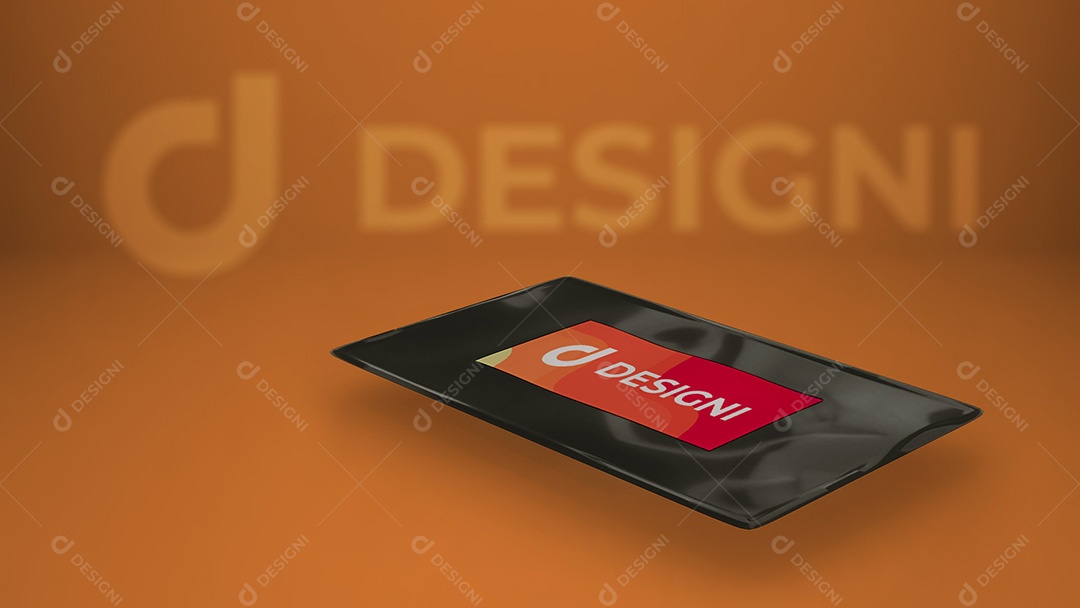 Mockup De Bandeja Descartável Designi PSD Editável