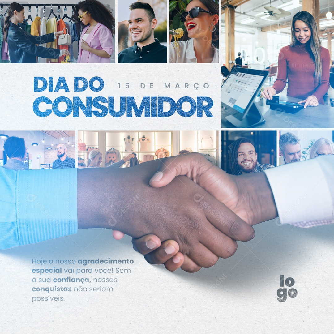 Dia Do Consumidor 15 De Março Social Media PSD Editável