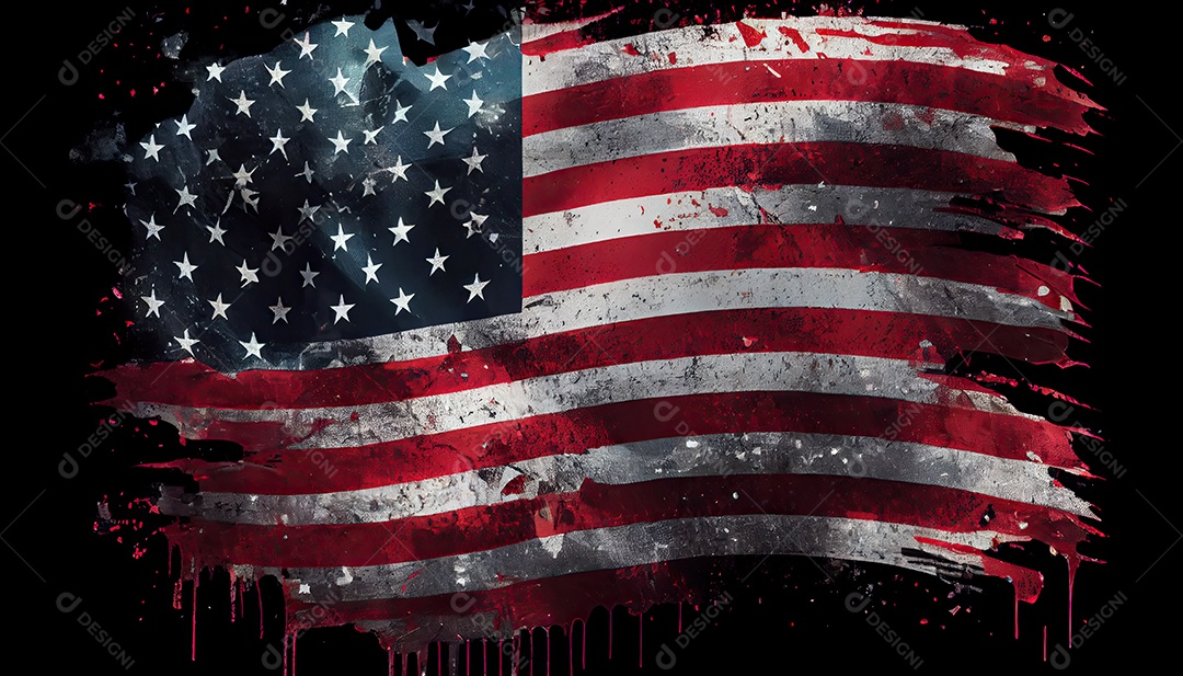 Dia Memorial da Bandeira Americana lembrando os soldados caídos em todo o  mundo Dia da Independência, hora da revolução! [download] - Designi