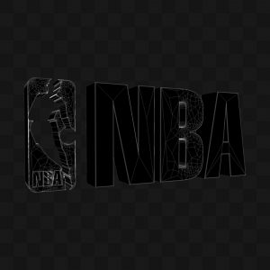 NBA Logo - Modelo 3D