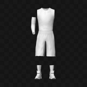 Uniforme Basquete Masculino - Modelo 3D