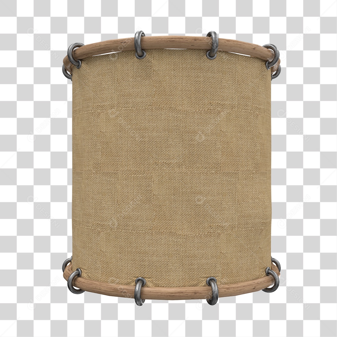 Placa de Madeira e Bamboo Elemento 3D PNG Transparente