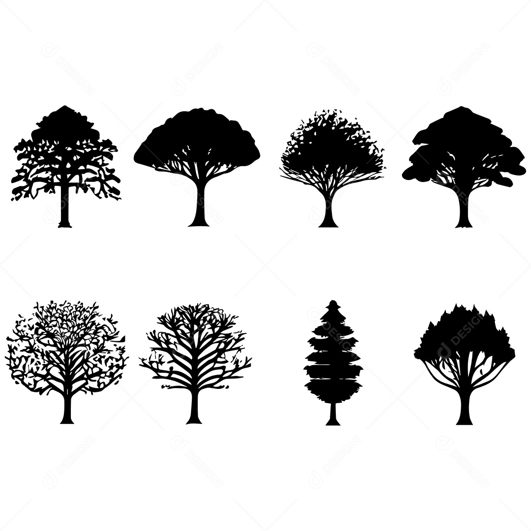 Desenhos De árvores PNG Images, Vetores E Arquivos PSD
