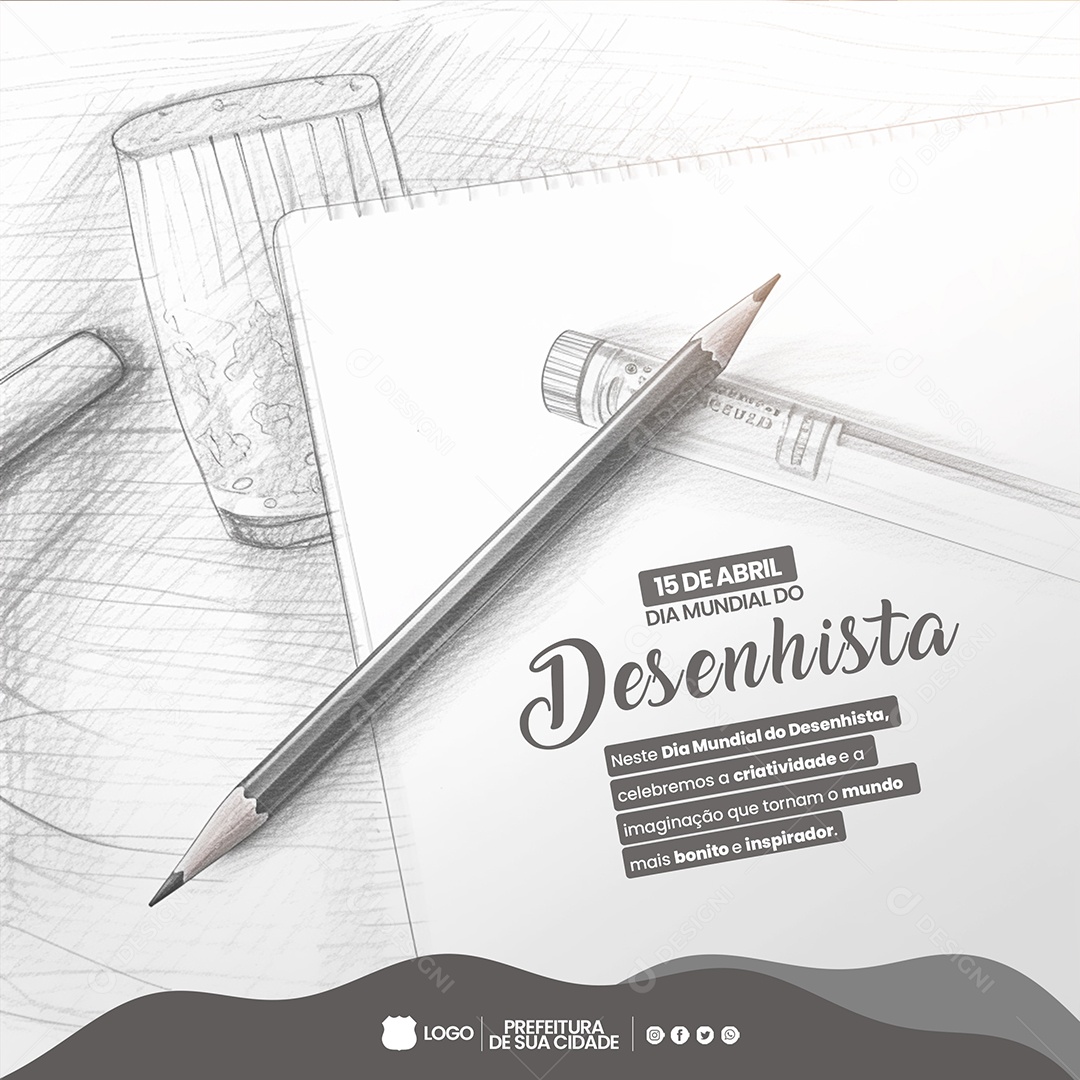 15 de Abril: Dia Mundial do Desenhista