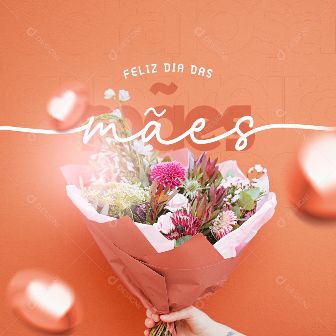 Feliz Dia Das Mães 14 de Maio Social Media PSD Editável