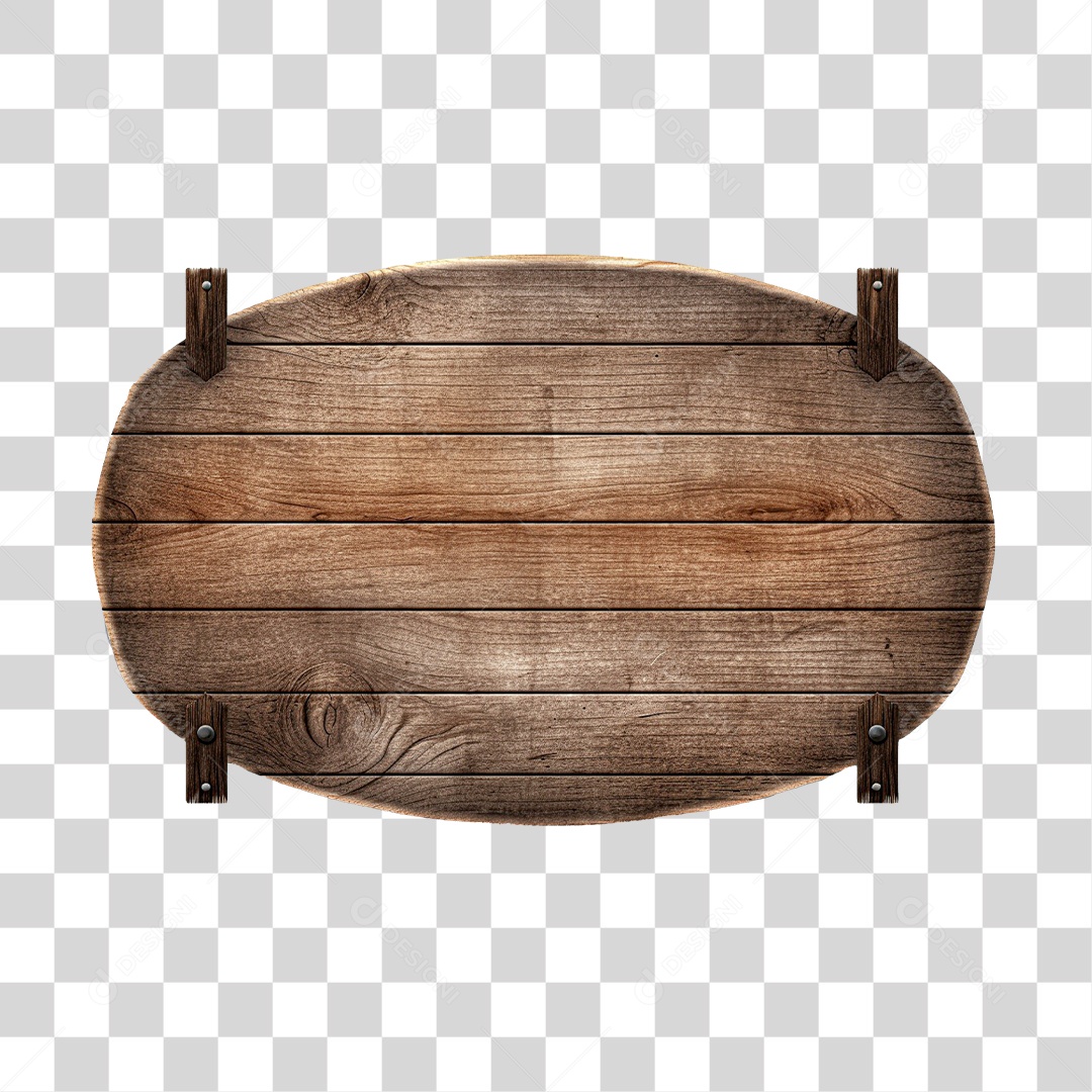 Saint John's Wood Panel 3D Transparent PNG Element