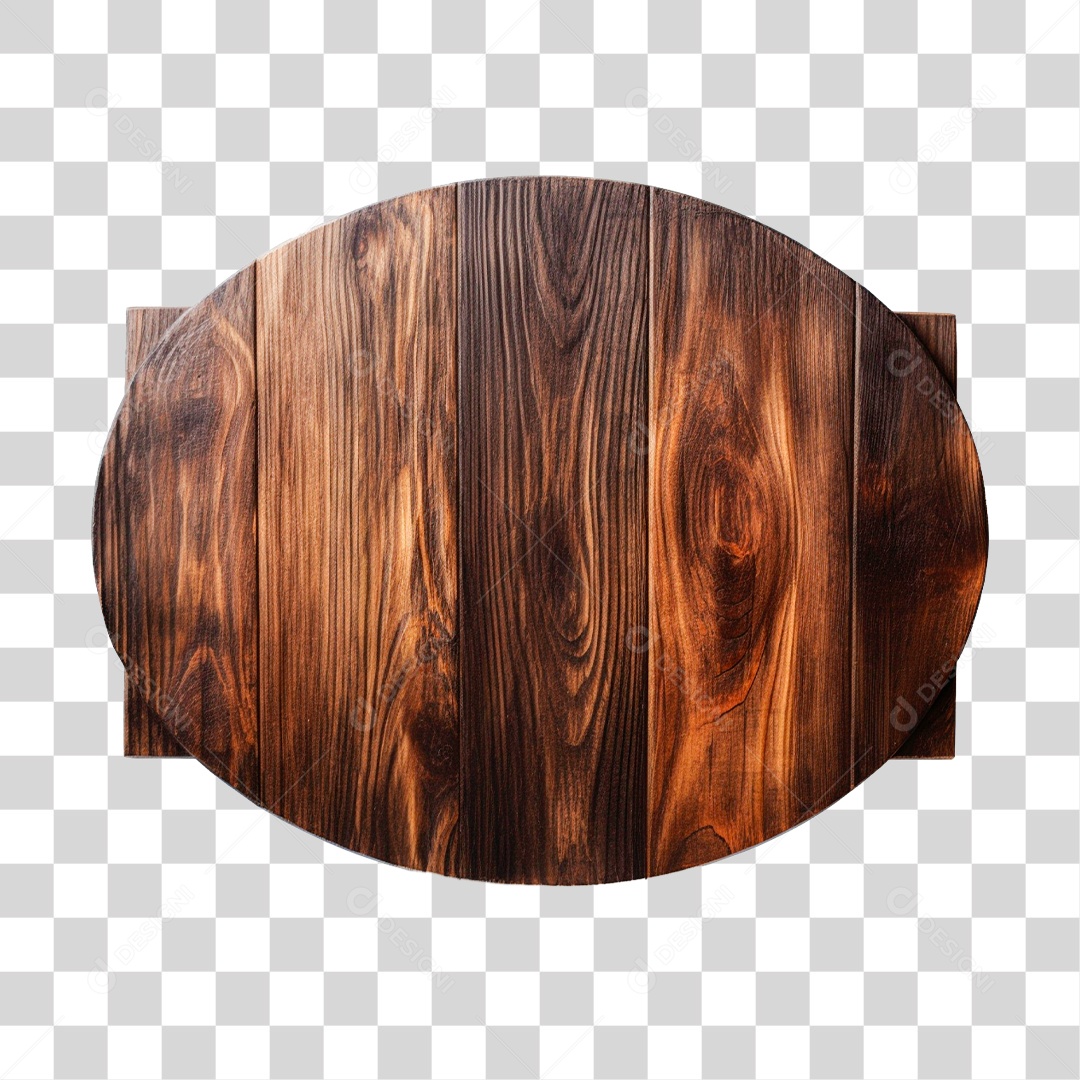 Saint John's Wood Panel 3D Transparent PNG Element