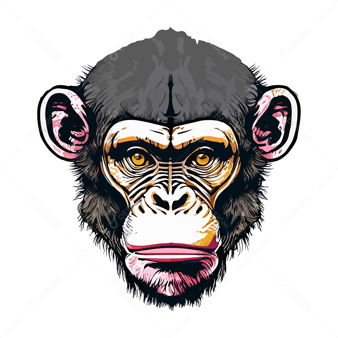 Macaco Desenho Vetor EPS [download] - Designi