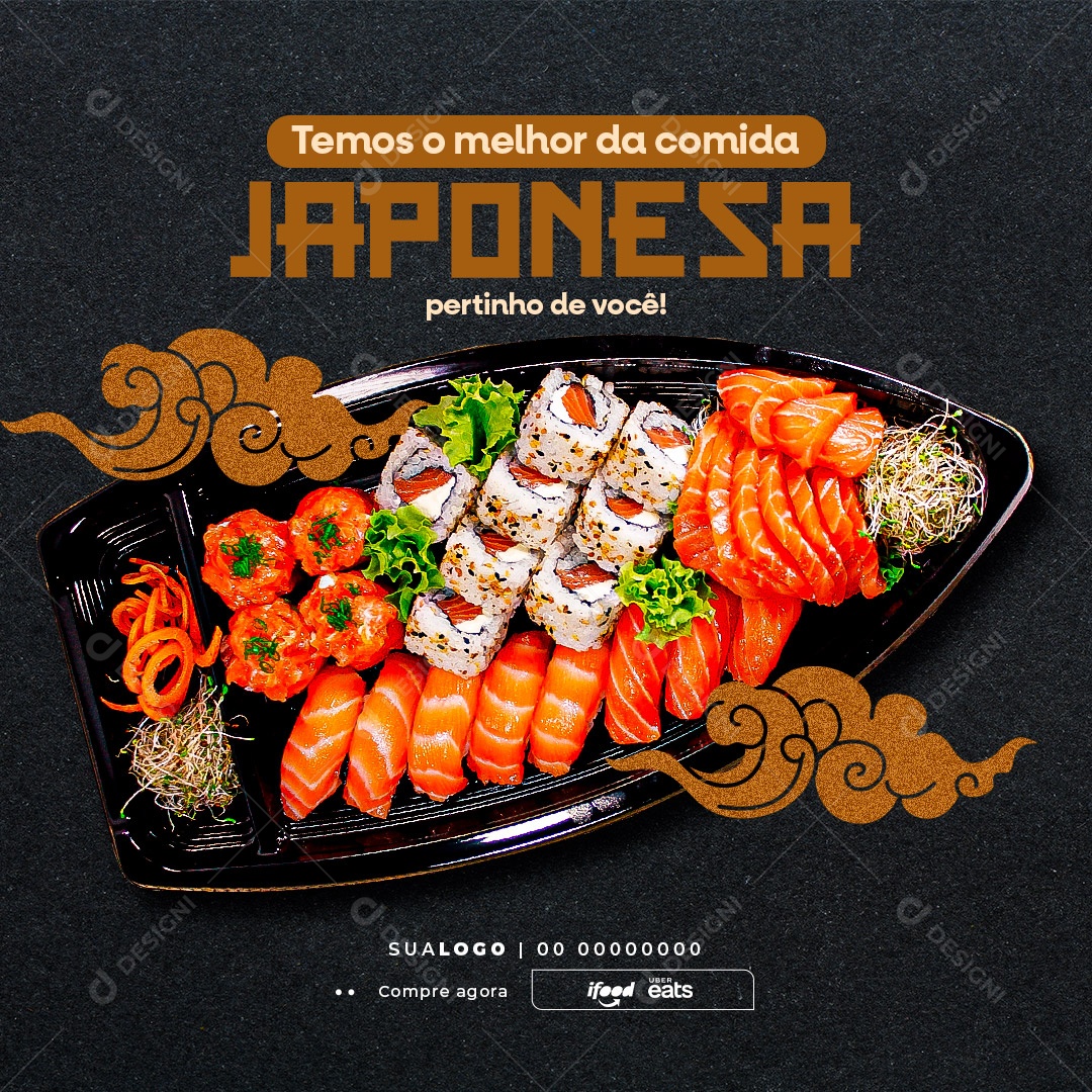 RESTAURANTE TOP DE COMIDA JAPONESA 🤤 E eu não podia deixar de ir no @