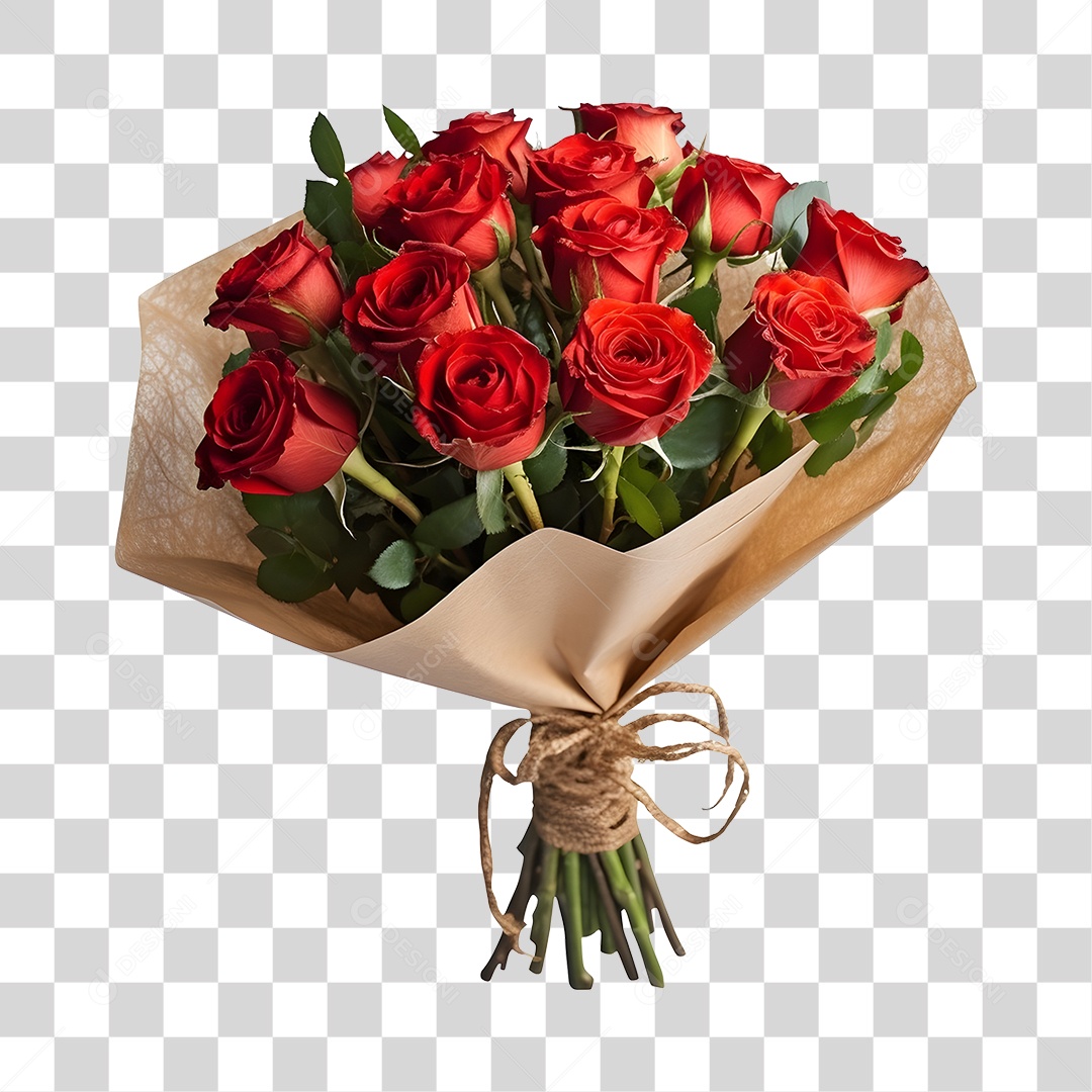 Beautiful bouquet of flowers PNG Transparent