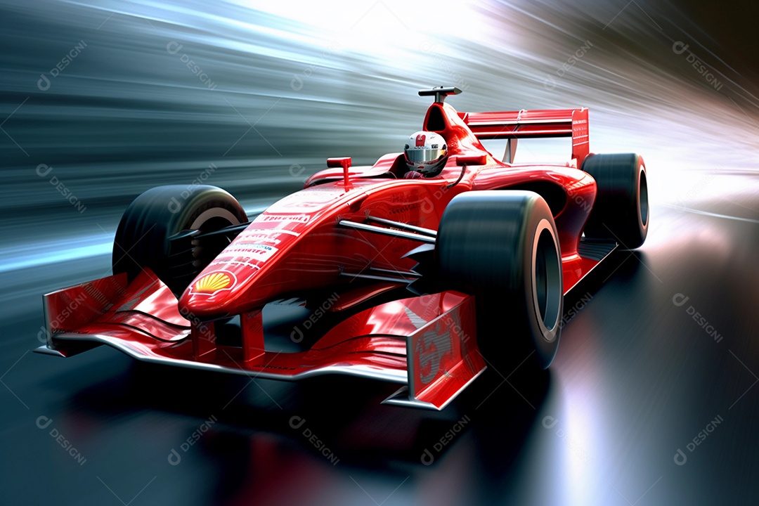 Corridas de carros esportivos em alta velocidade na pista com luzes  desfocadas e bokeh. [download] - Designi