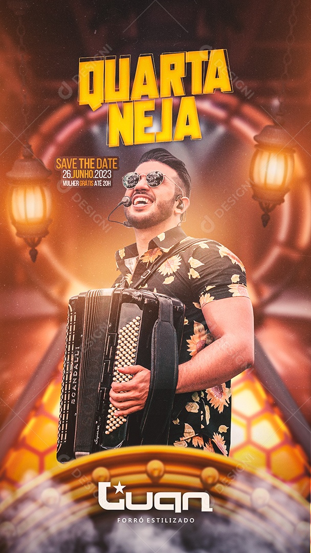 Story Quarta Neja Flyer Luan Social Media PSD Editável