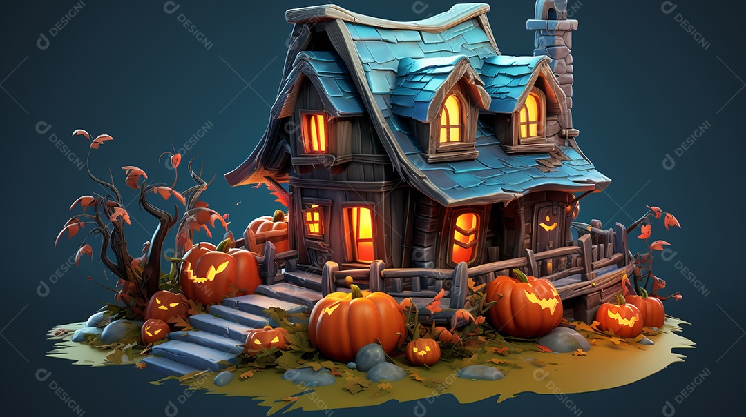 Cenário de Halloween. [download] - Designi