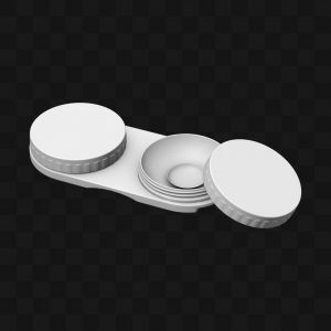 Porta Lentes de Contato - Modelo 3D