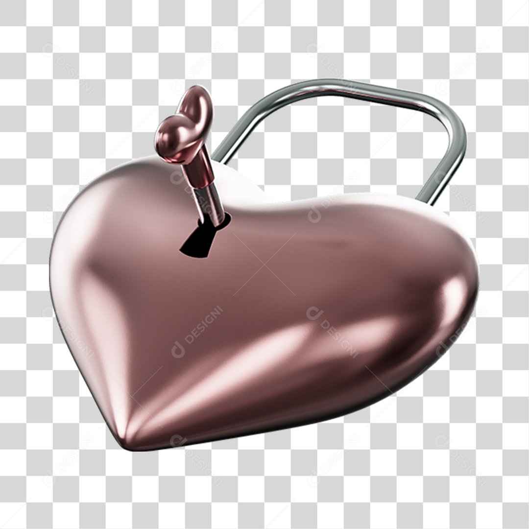 Rose Padlock Heart Valentine's Day Transparent PNG