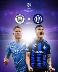 Social Media Feed Futebol Final 2023 Manchester City X Inter De Milão  Jogadores PSD Editável [download] - Designi