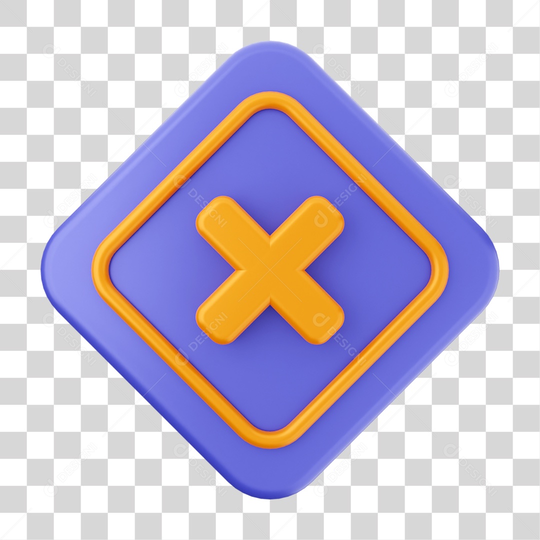 X PNG Alert Care Card Transparent