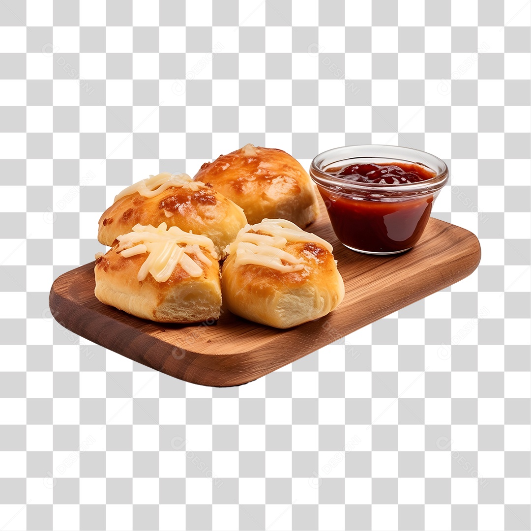 Pão Com Geleia PNG Transparente