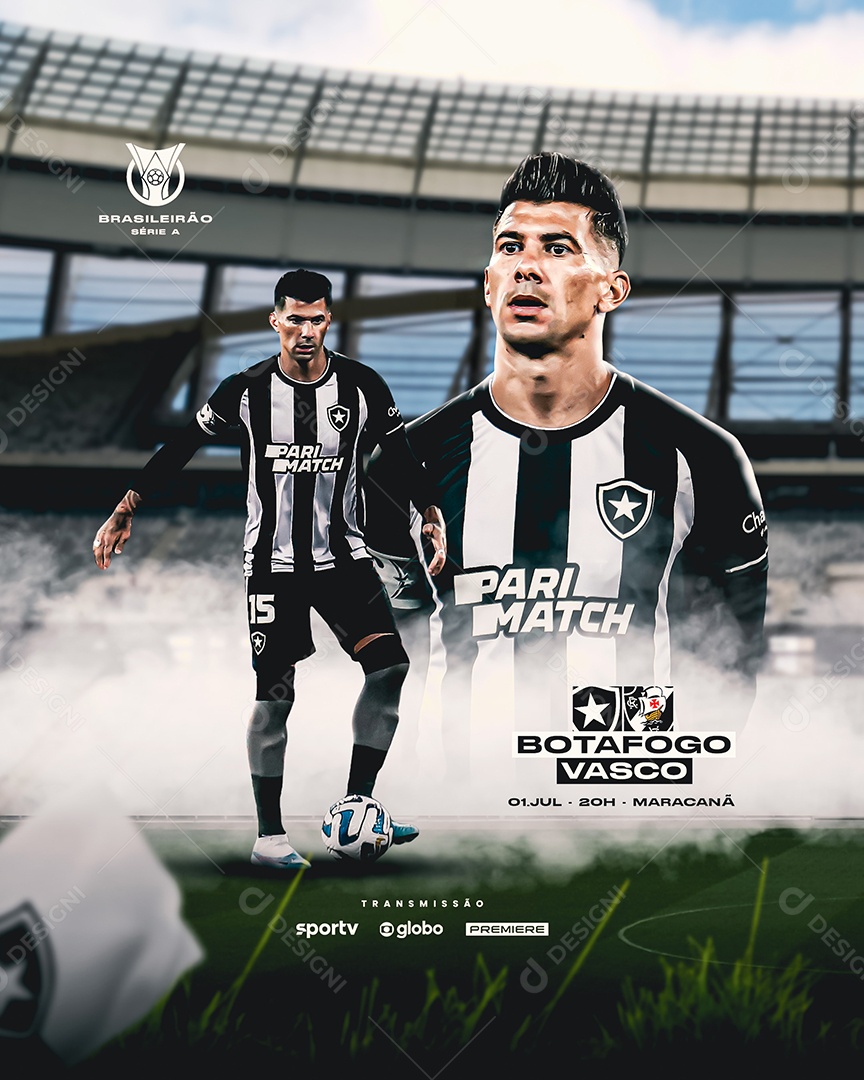 Social Media Story Brasão Campeonato De Futebol 2024 PSD Editável  [download] - Designi