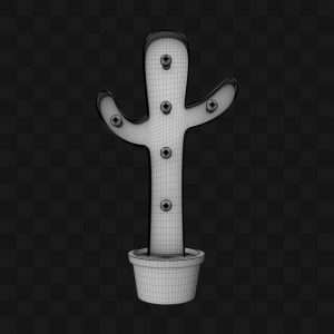 Cactus Iluminado - Modelo 3D