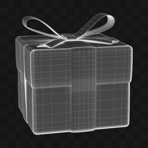 Caixa de Presente - Modelo 3D
