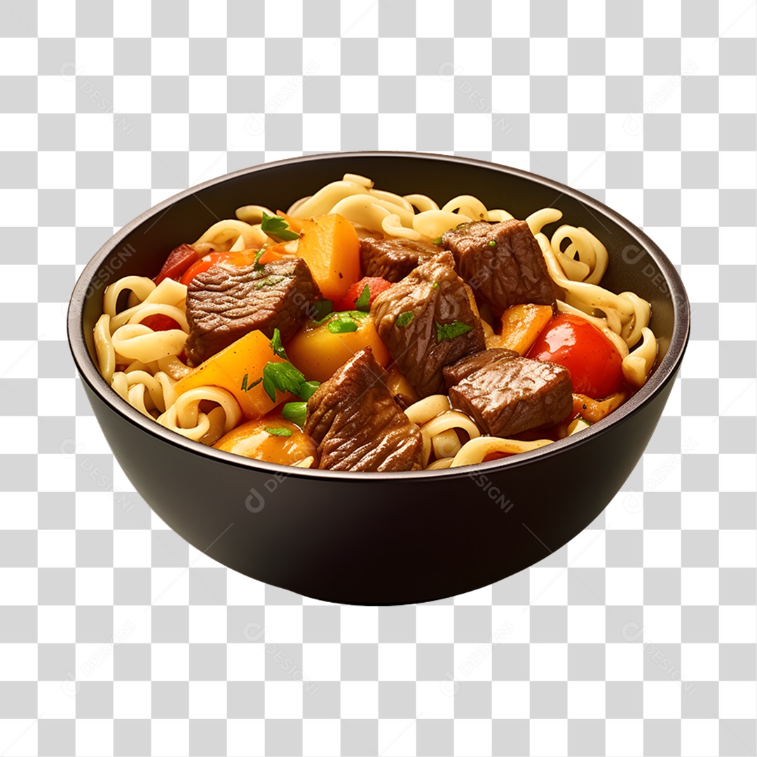 Caldo saboroso sobre uma tigela branca PNG Transparente