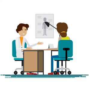 médico com estetoscópio no personagem de desenho animado do profissional  médico do hospital equipe médica 2657987 Vetor no Vecteezy