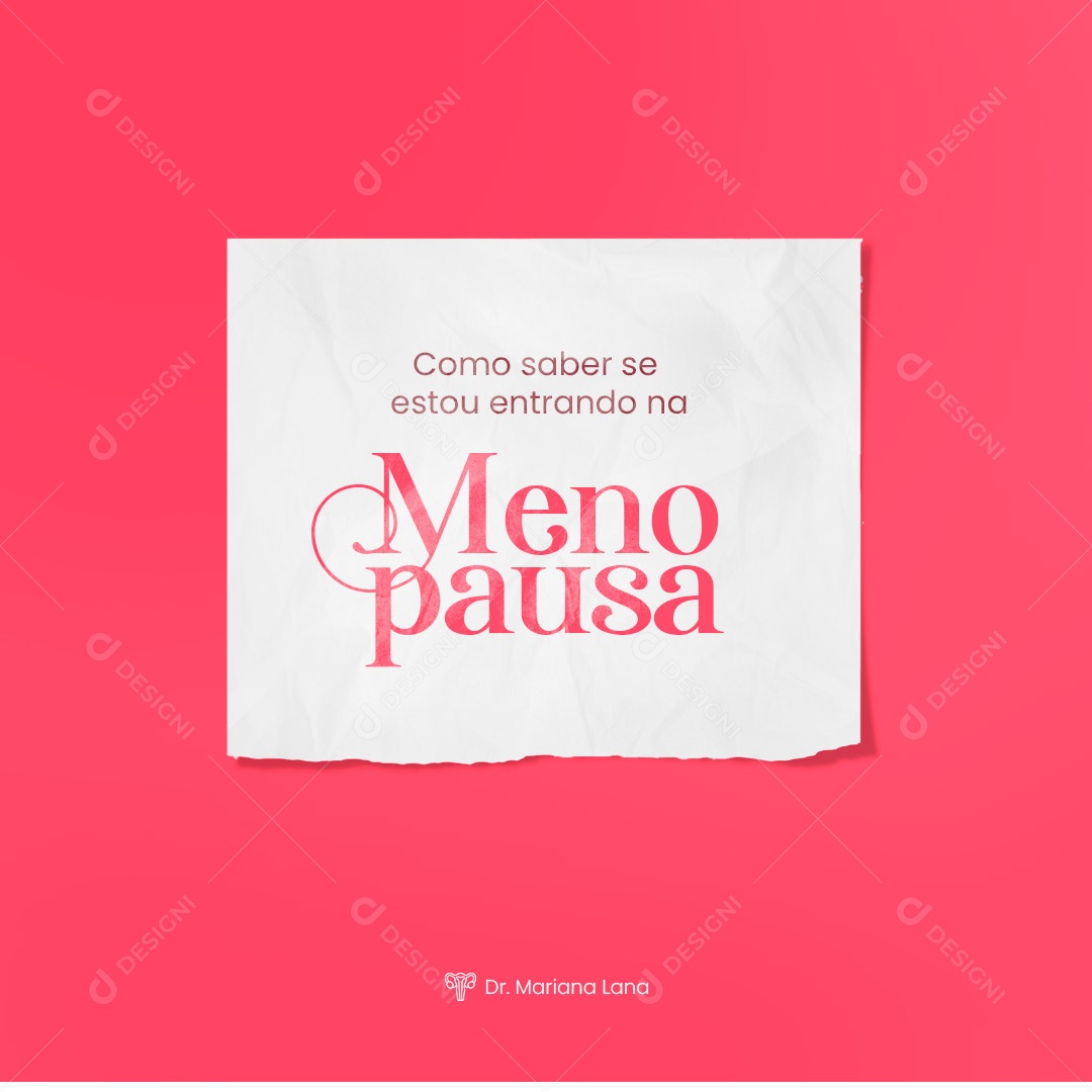 Como Saber Se Estou Entrando Na Menopausa Cl Nica Feminina Social Media Psd Edit Vel Download