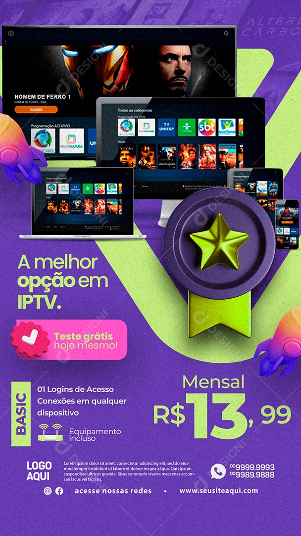 IPTV Grátis  Descubra os melhores do Brasil - Melhor Escolha