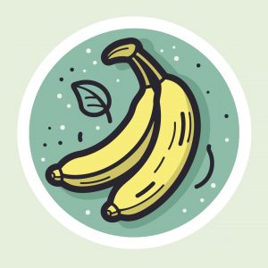 Desenho De Banana Descascada Vetor EPS [download] - Designi