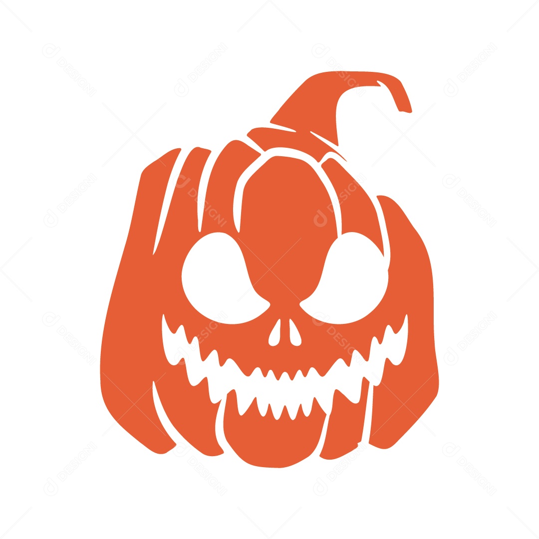 Cara Preta Assustadora De Abóbora De Halloween PNG , Ilustração, Projeto,  Dia Das Bruxas Imagem PNG e PSD Para Download Gratuito