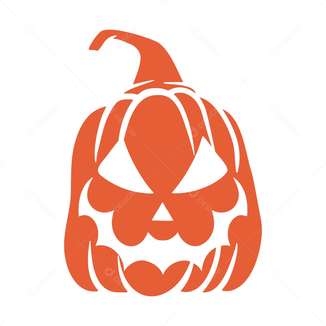 Cara Preta Assustadora De Abóbora De Halloween PNG , Ilustração, Projeto,  Dia Das Bruxas Imagem PNG e PSD Para Download Gratuito