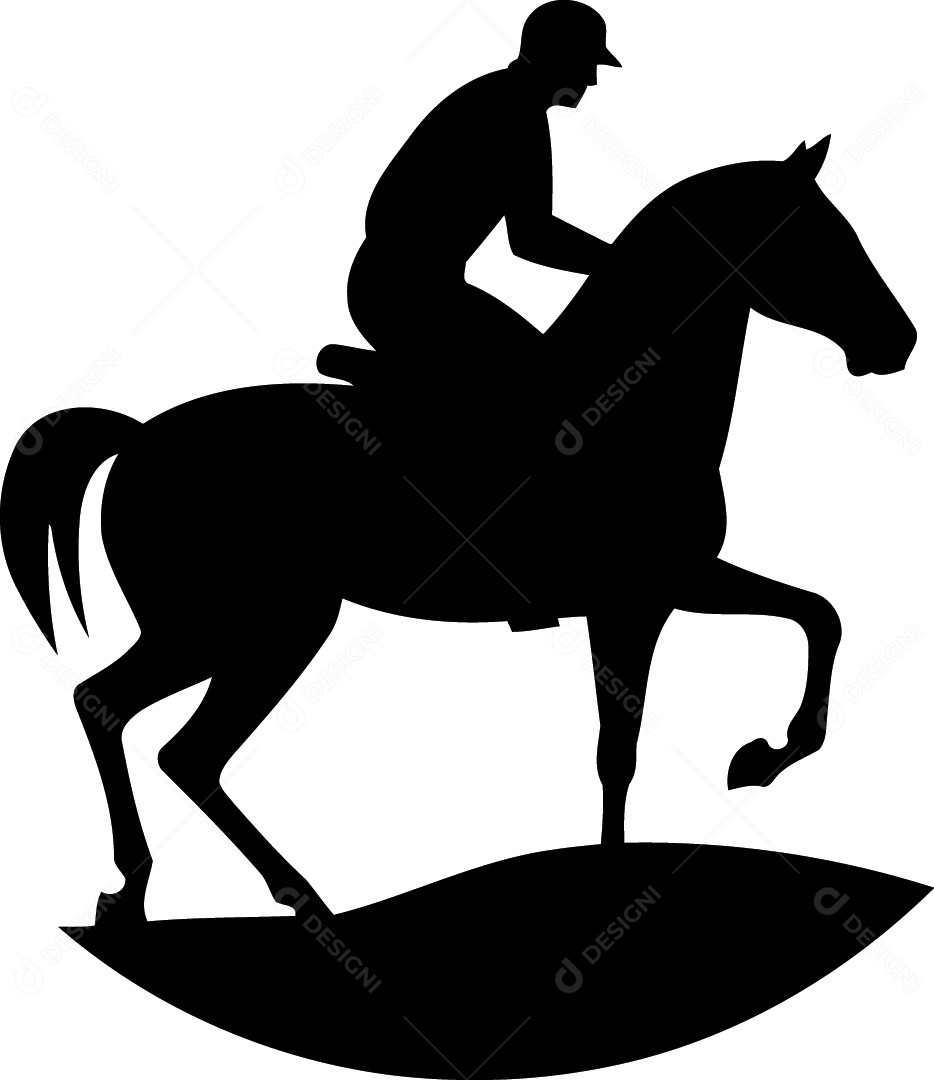 fofa cavalo desenho animado pulando pose 25883738 Vetor no Vecteezy