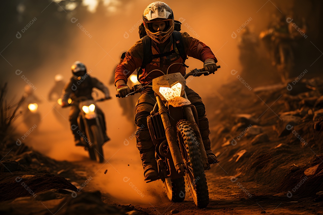 Piloto de motocross na corrida [download] - Designi