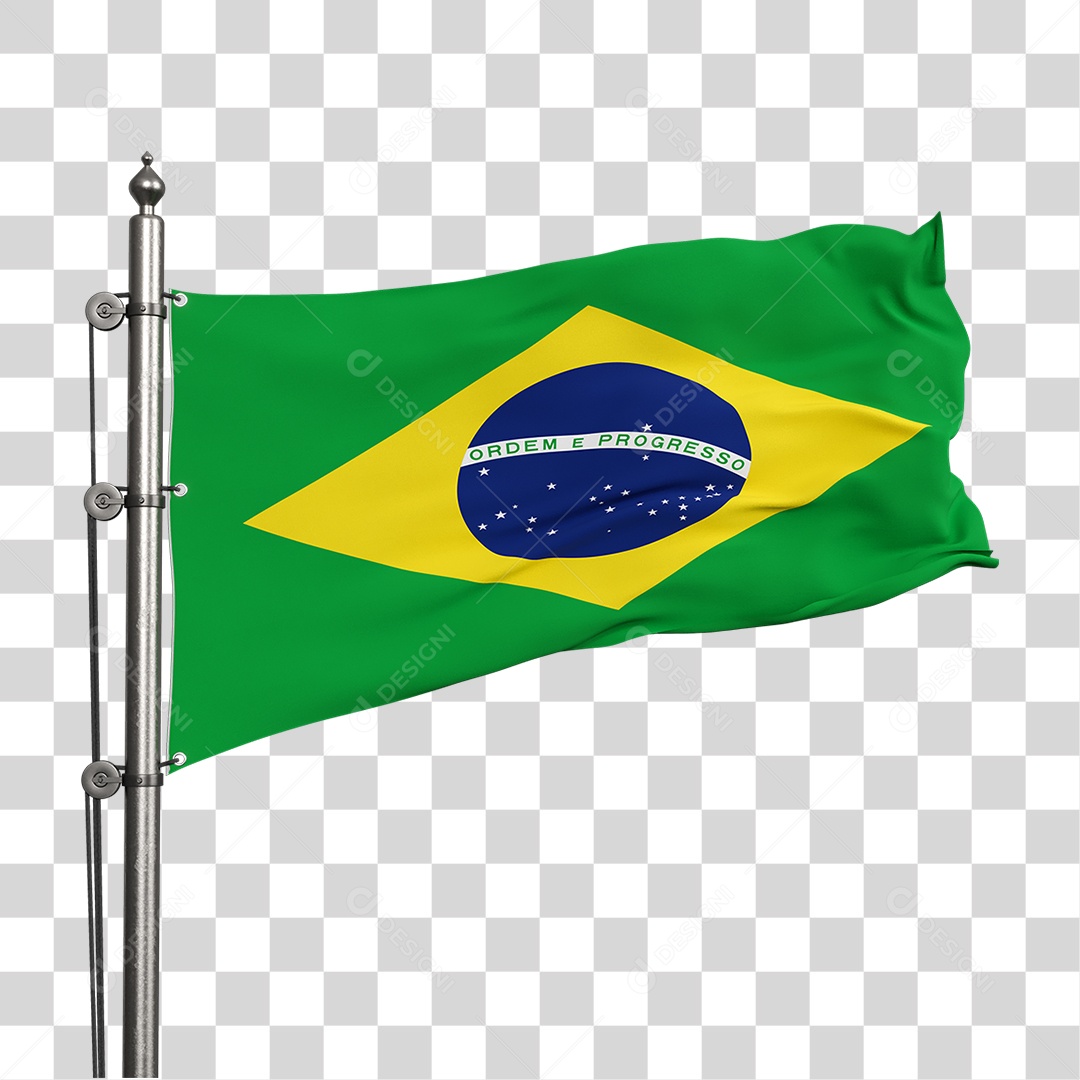 Bandeira do Brasil PNG Transparente [download] - Designi