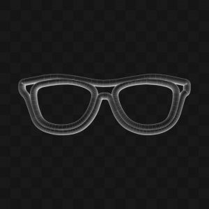 Óculos Neon - Modelo 3D