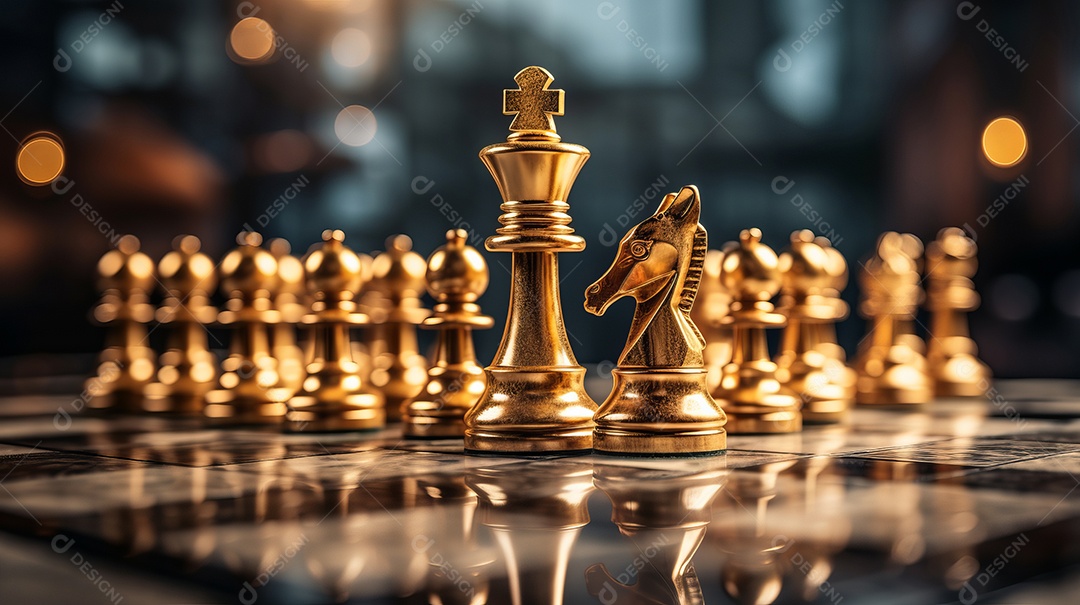 Design do logotipo da rainha xadrez