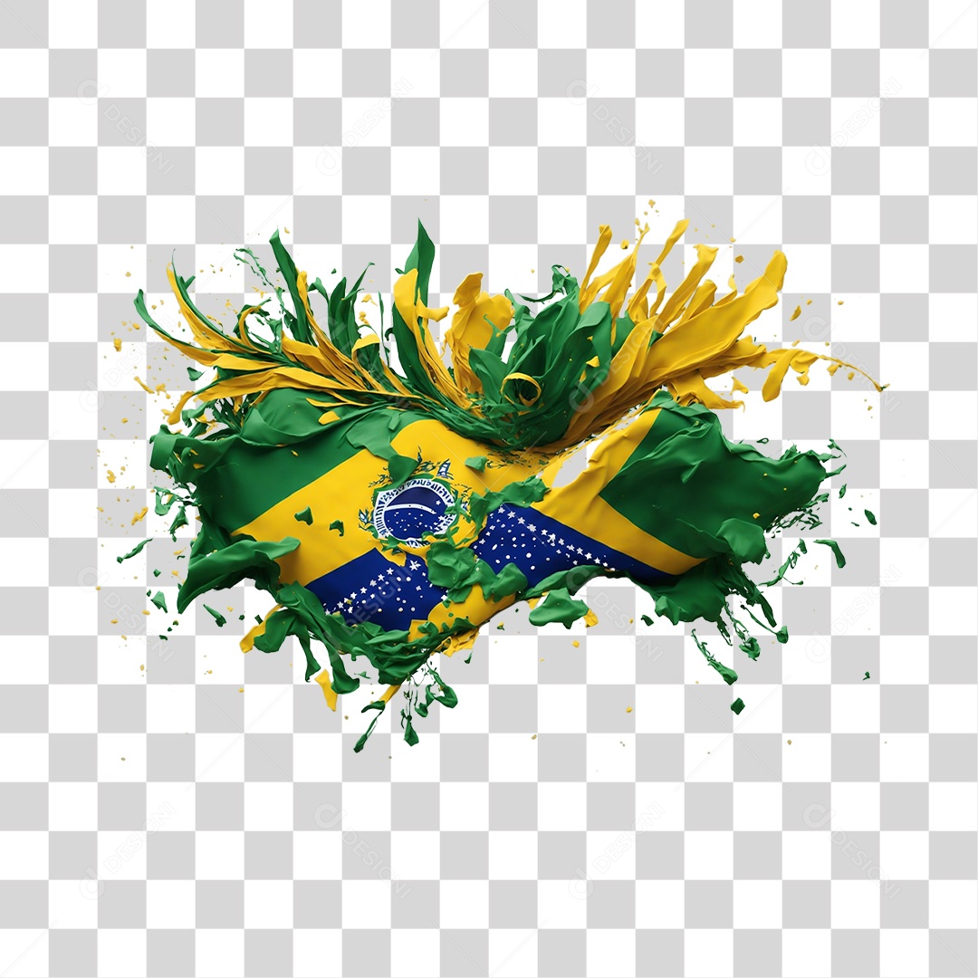 Bandeira brasileira png