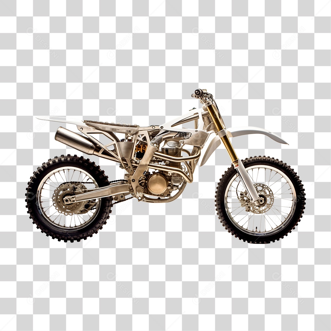 Arte - Corrida de motocross