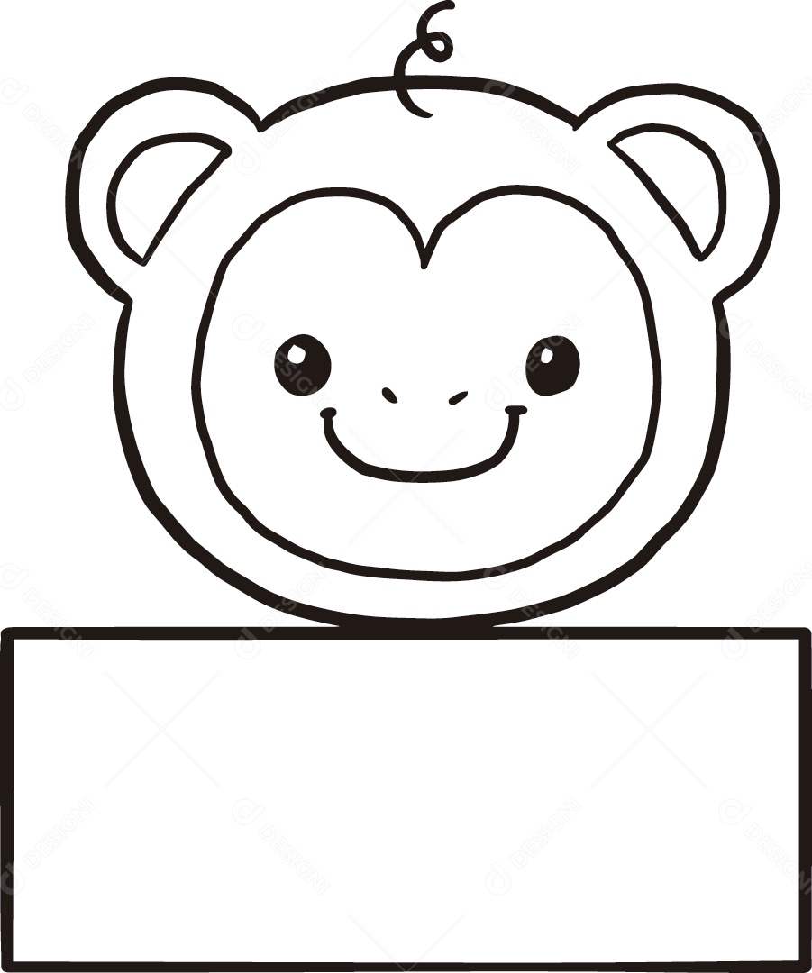 Macaco Desenho Vetor EPS [download] - Designi