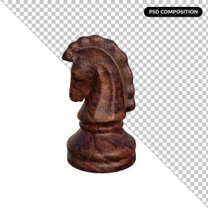 Peça de Xadrez Torres Elemento 3D para Composição PSD [download] - Designi