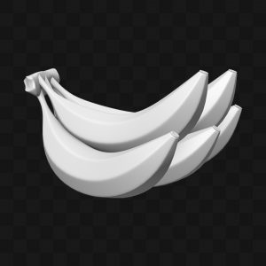 Cacho de Bananas - Modelo 3D