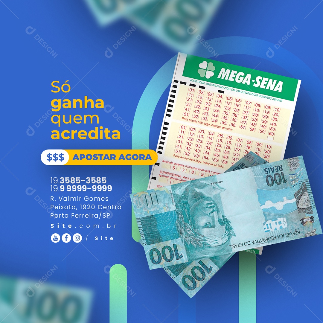 Descubra agora como apostar na Mega-Sena!